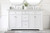 Clarence Bathroom Vanity Set (VF53060DWH)