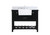 Elegant Lighting - VF60142BK-BS - Single Bathroom Vanity - Clement - black