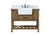 Elegant Lighting - VF60142DW-BS - Single Bathroom Vanity - Clement - driftwood