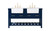 Elegant Lighting - VF60160DBL - Double Bathroom Vanity - Clement - blue