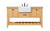 Elegant Lighting - VF60160NW - Single Bathroom Vanity - Clement - natural wood