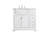 Elegant Lighting - VF60236WH - Single Bathroom Vanity - Franklin - white