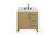 Elegant Lighting - VF60632MHB-BS - Bathroom Vanity - Nathan - Honey Brown