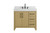 Elegant Lighting - VF60636MHB-BS - Bathroom Vanity - Nathan - Honey Brown