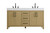 Elegant Lighting - VF60660DMHB - Bathroom Vanity - Nathan - Honey Brown