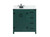 Elegant Lighting - VF90232MGN-BS - Single Bathroom Vanity - Grant - green