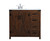Elegant Lighting - VF90236EX - Single Bathroom Vanity - Grant - Espresso