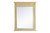 Elegant Lighting - VM12836LT - Mirror - Danville - Light Antique Beige