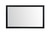 Elegant Lighting - VM26036BK - Vanity Mirror - Aqua - black