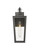 Madison One Light Outdoor Wall Sconce (9952-1W-BK-17-CL)