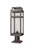Innovations - 9953-1PLT-BZ-20-SDY - One Light Outdoor Post Lantern - Ridgeway - Bronze