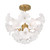 Metropolitan - N2224-732 - Three Light Semi-Flush Mount - Bloome - Legacy Brass