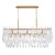Glassara Eight Light Linear Chandelier (N3127-732)