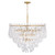Metropolitan - N3129-732 - 15 Light Pendant - Glassara - Legacy Brass