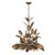 Seraphine Six Light Chandelier (N3526-736)