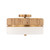 Nebri Three Light Semi-Flush Mount (12054-732)