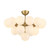 Lunara 19 Light Convertible Chandelier/Semi-Flush Mount (12079-732)