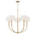 Minka-Lavery - 12115-732 - Five Light Chandelier - Molvene - Legacy Brass