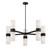 Minka-Lavery - 12129-899 - Ten Light Chandelier - Delgada - Dark Matte Black