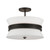 Minka-Lavery - 12417-860 - Three Light Semi-Flush Mount - Dalvor - Dark Bronze