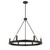 Minka-Lavery - 12418-860 - Six Light Pendant - Dalvor - Dark Bronze