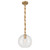 Minka-Lavery - 15565-732 - One Light Mini Pendant - Elyric - Legacy Brass