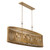 Aven Eight Light Linear Chandelier (16027-877)