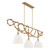 Cordón Three Light Linear Chandelier (16067-732)