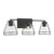 Minka-Lavery - 17643-899 - Three Light Vanity - Lorenth - Dark Matte Black