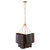 Minka-Lavery - 19925-855 - Three Light Pendant - Zyra - Legacy Brass