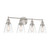 Minka-Lavery - 5684-84 - Four Light Vanity - Barwell - Brushed Nickel
