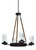 Craftmade - 36124-ABZ - Four Light Chandelier - Thornton - Aged Bronze Brushed