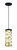 George Kovacs - P935-688-L - LED Mini Pendant - Golden Eclipse - Coal And Honey Gold