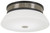 George Kovacs - P954-691-L - LED Flush Mount - Tauten - Brushed Nickel and Coal Highlights