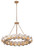 Metropolitan - N1865-760 - Ten Light Pendant - Niu - Fawn Gold