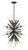 manufacturer_finish:Midnight Graphite|manufacturer_glass:Clear Crystal & Faux Rock|voltage:120.00V