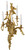 Metropolitan - N2195-R - Five Light Wall Sconce - Metropolitan Family - Aged French Gold