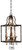 Metropolitan - N6463-652 - Four Light Pendant - Chateau Nobles - Raven Bronze With Sunburst Gold Leaf Highlights