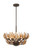 Metropolitan - N6686-874 - Six Light Pendant - Arboles - Heritage Bronze