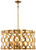 Metropolitan - N6776-293 - Six Light Pendant (Convertible To Semi-Flush) - Coronade - Pandora Gold Leaf