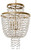 Metropolitan - N6897-898 - Eight Light Pendant - Stonybrook by Robin Baron - Harvest Gold