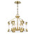 Prima Vista Six Light Convertible Semi Flush / Pendant (N7355-790)