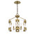 Prima Vista Six Light Convertible Semi Flush / Pendant (N7355-790)
