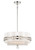 Metropolitan - N7383-613 - Three Light Convertible Semi Flush / Pendant - Sutton by Robin Baron - Polished Nickel