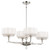 Metropolitan - N7385-613 - Four Light Island Pendant - Sutton by Robin Baron - Polished Nickel
