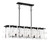 Metropolitan - N7546-729 - Six Light Island Pendant - Painesdale - Sand Coal and Polished Nickel