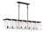 Metropolitan - N7548-729 - Eight Light Island Pendant - Painesdale - Sand Coal and Polished Nickel