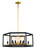 Metropolitan - N7859-707 - 12 Light Pendant - Sable Point - Sand Black With Honey Gold