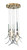 Metropolitan - N9493 - 13 Light Pendant - Featherly - Gold