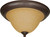 Nuvo Lighting - 60-1026 - Two Light Flush Mount - Castillo - Sonoma Bronze / Champagne